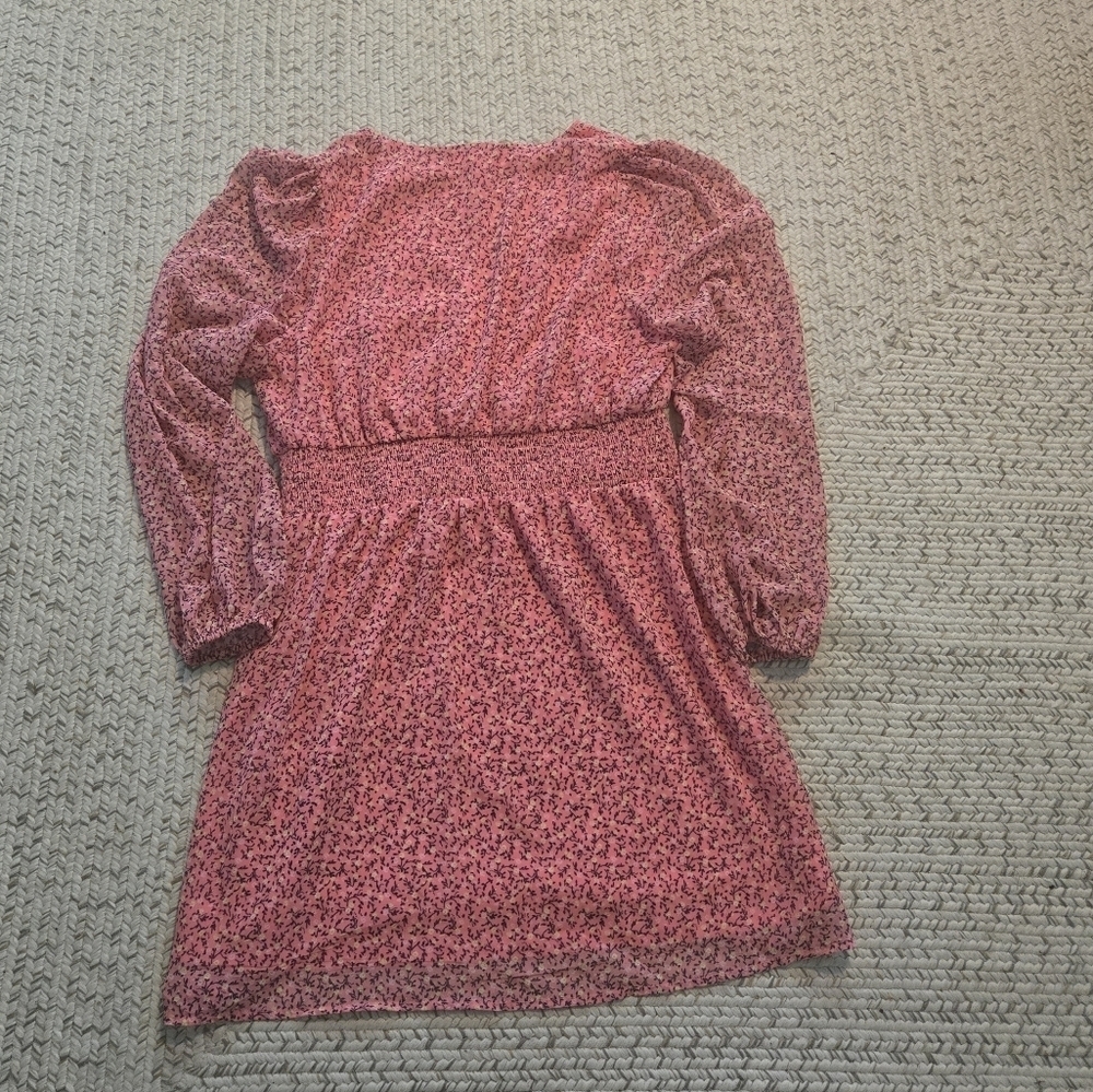Elegant Leith Pink Floral‎ Dress - Picture 3 of 4
